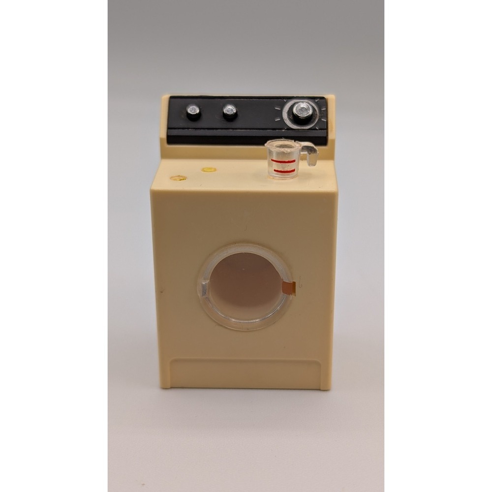 1992 Acme Refrigerator Magnet Washing Machine Dollhouse 2" Miniature (Damaged)
